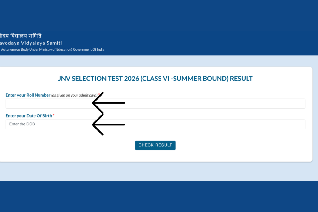 Navodaya Result 2026