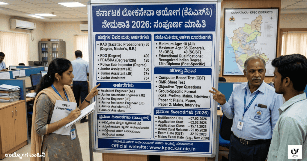 KPSC ನೇಮಕಾತಿ 2026