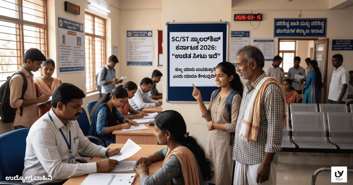 SC ST ಸ್ಕಾಲರ್‌ಶಿಪ್