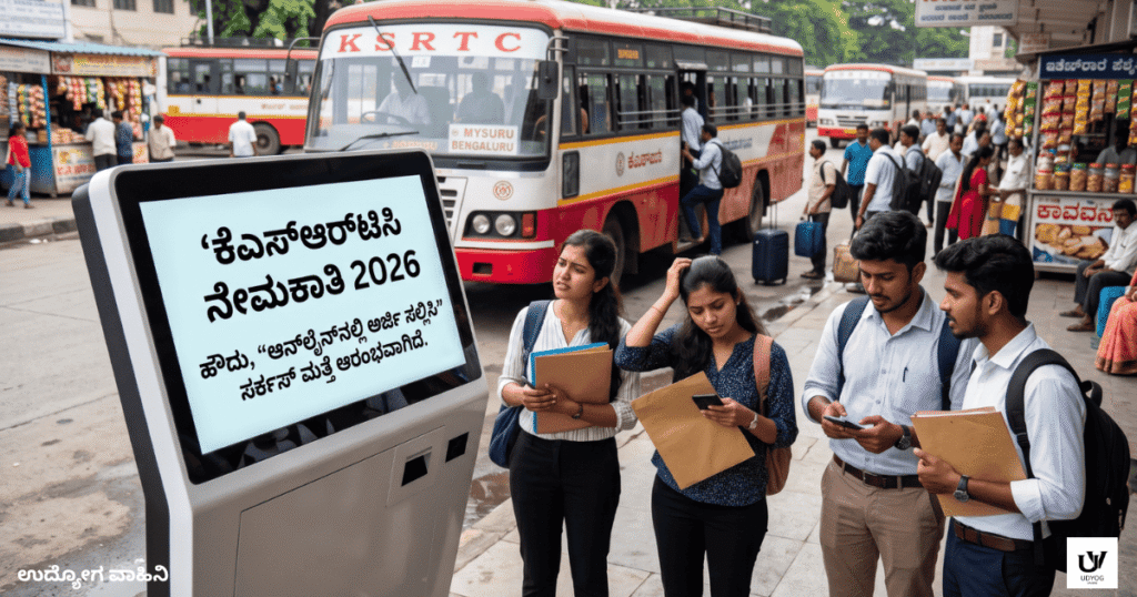 ಕೆಎಸ್‌ಆರ್‌ಟಿಸಿ ನೇಮಕಾತಿ