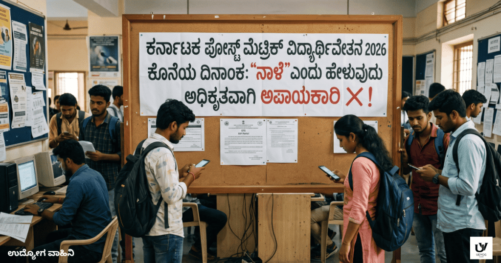 ಪೋಸ್ಟ್ ಮೆಟ್ರಿಕ್ ವಿದ್ಯಾರ್ಥಿವೇತನ